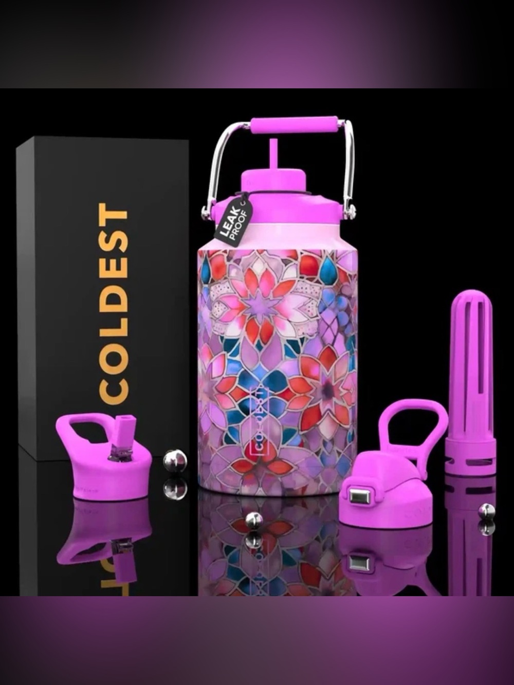 COLDEST, The Marrakech, 128 oz Growler, NIB
🔥🔥🔥🔥